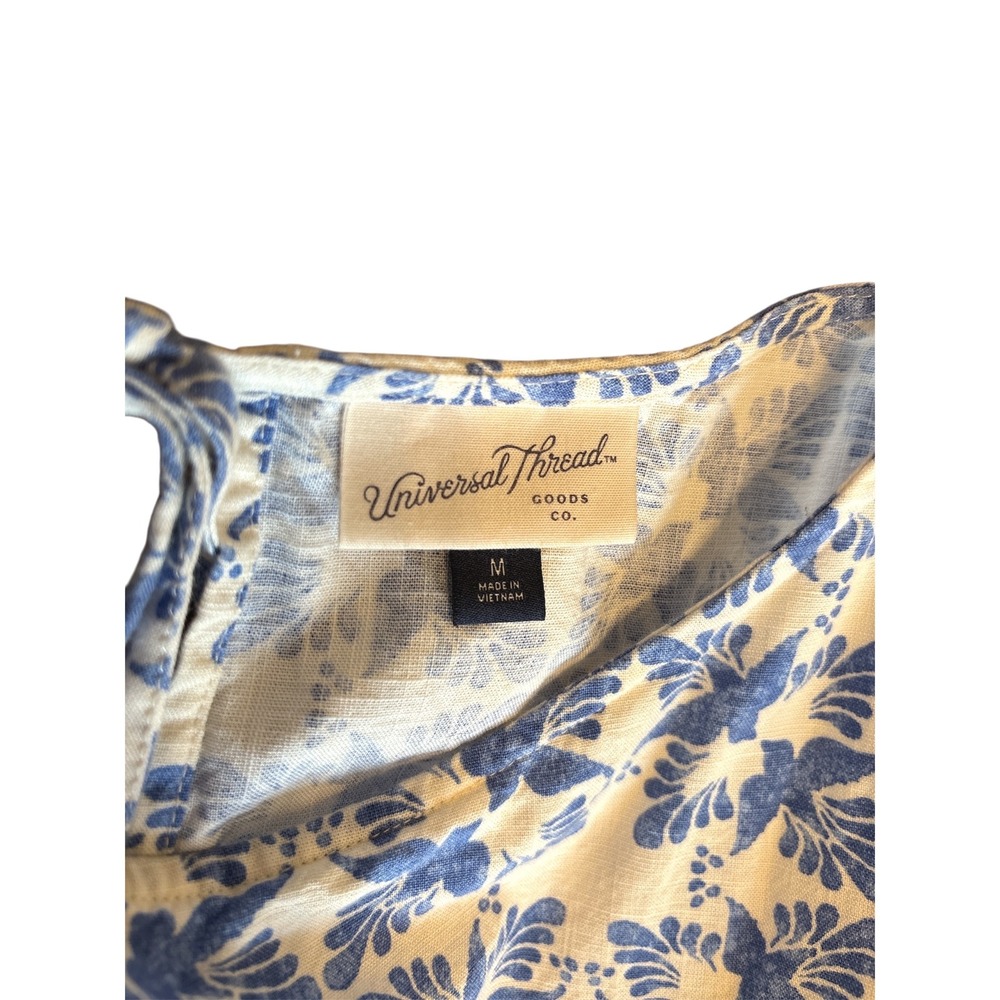 Universal Thread Bird Ikat Print Mini Sundress Iv… - image 7